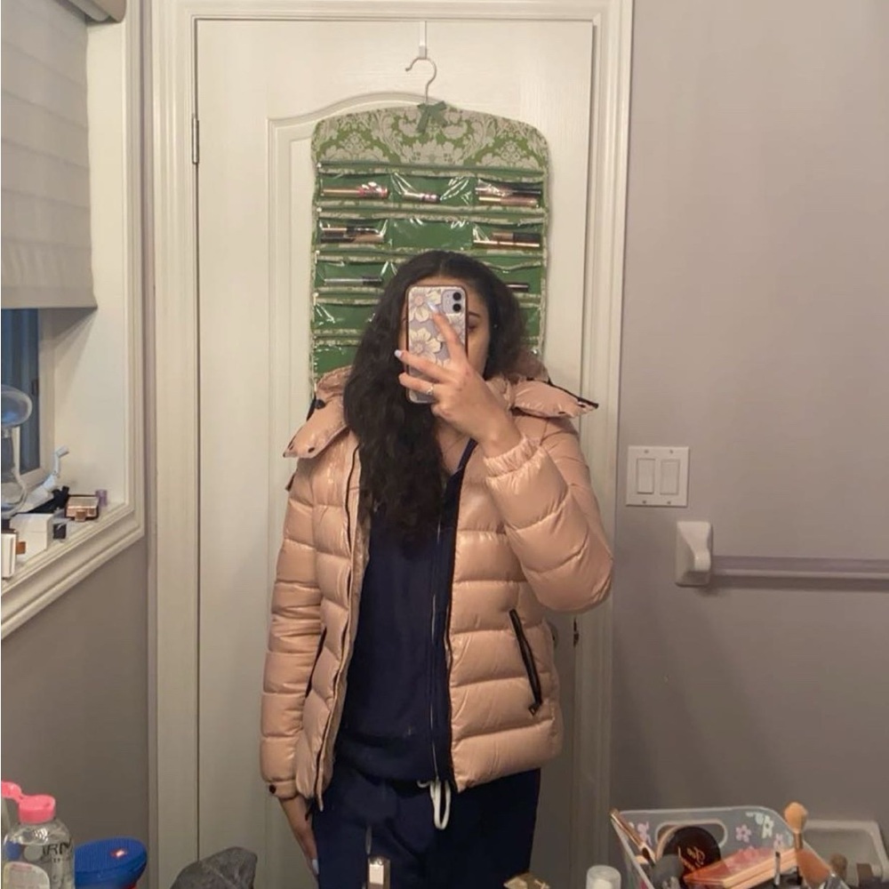 Moncler Women's Puffer Jacket - pink, Moncler, size 1